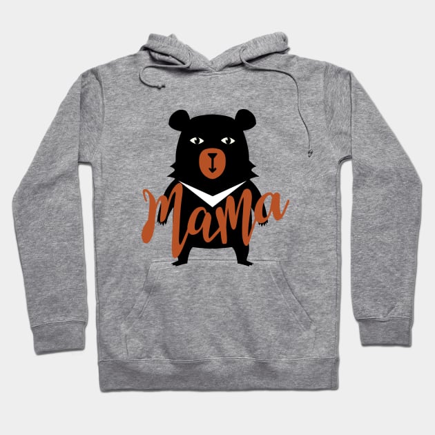 Mama bear Hoodie by hoopoe